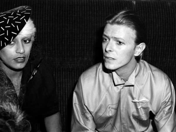 Daniella Parmar and David Bowie at the Blitz Club, London, 1979 